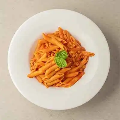 Plum Tomato Pasta With Pinto Beans